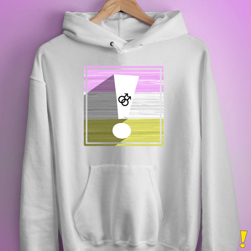 Twink Pride Flag Exclamation Point Hoodie